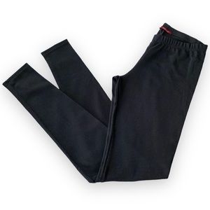 Silvergate | NWOT Ribbed Leggings Black Sheen Size 1